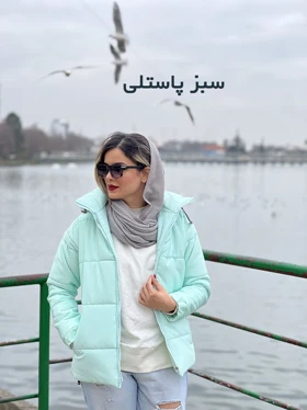 کاپشن زارا کلاهدار