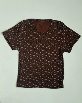 کراپ پلنگی  کد 1400177 (قهوه ای)