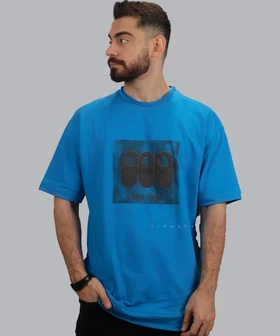 تیشرت لش طرح دار مردانه 2255