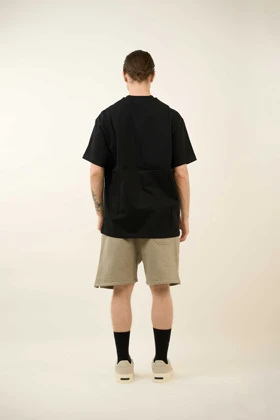 تیشرت مدل L/S Print مشکی برند اتیک attic