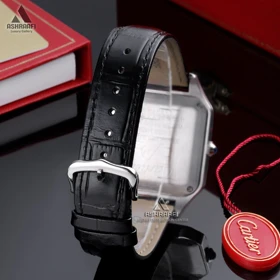 ساعت کارتیه بند چرمی Cartier Santos-Dumont SSK9