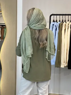 شومیز ابروبادی سبز