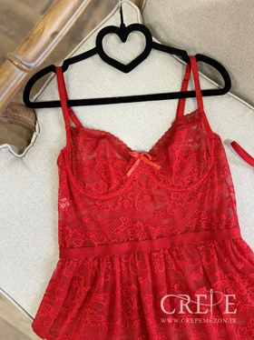 لباس خواب توری پیراهنی