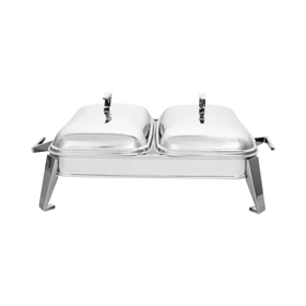 سوفله دوقلو مستطیل کروم کد OW4104