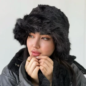 کلاه باکت پرخز
