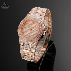 پتک فیلیپ نگین‌دار Patek Philippe Nautilus Full Diamond R