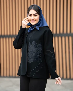 کت " بهارا "رنگ مشکی از کالکشن بهار 1405