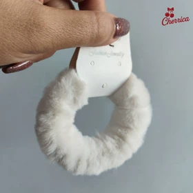 کش مو خزدار سفید کد 23