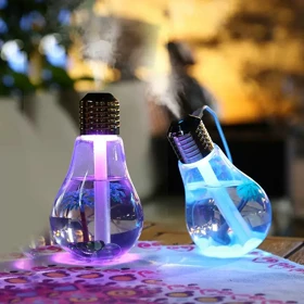بخور سرد طرح لامپ مدل Night Light