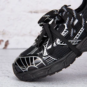 کفش کتانی زنانه بالنسیاگا مدل Balenciaga 3xl مشکی کد 2317