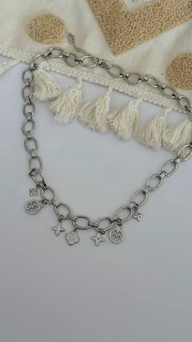 گردنبند چارم استیل