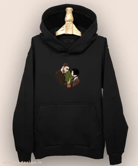 هودی مردانه و زنانه طرح لئون کد 974