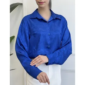 شومیز ساتن ریشنا