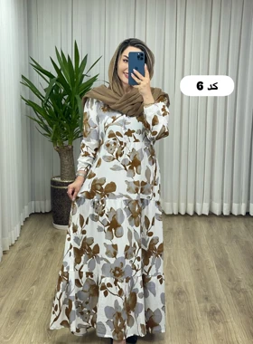 پیراهن بهار کد 2070