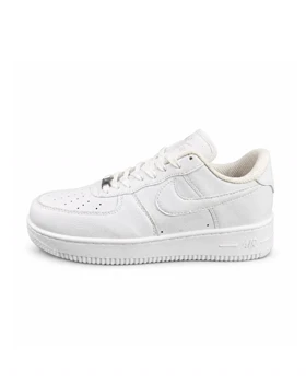 کفش کتانی مردانه مدل نایک ایرفورس 1 سفید تمام Nike air force