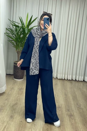 ست کت و شلوار مزونی کد 2134