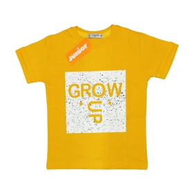 ست تیشرت و شلوارک پسرانه مدل گرو آپ کد PJ1089