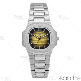 ساعت پتک فیلیپ ناتیلوس زنانه صفحه زرد مشکی 106533