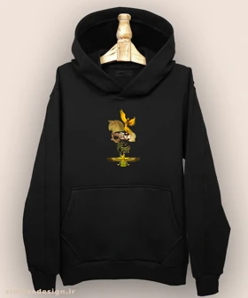 هودی مردانه و زنانه اصیل ایرانی طرح چو ایران نباشد تن من مباد کد 1007