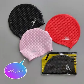 کلاه شنای زنانه و مردانه مدل پفکی