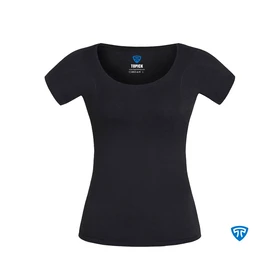 تاپیک تیشرت آستین کوتاه women tishirt-black