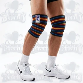 زانو بند کشی بدنسازی ال پی (LP) طول 170 سانت مخصوص اسکوات و پاورلیفتینگ