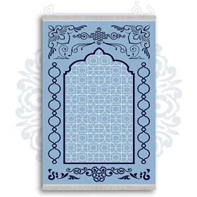 فرشینه از جنس پارچه هازان مخمل ترک طرح سجاده برند دفه کد DSJ 30