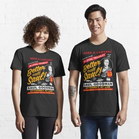 تیشرت لانگ پسرانه better call saul طرح Need A Lawyer Then Call Saul Dks Classic T-Shirt
