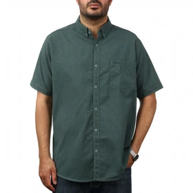 پیراهن آستین کوتاه لینن مردانه مدل 6215937