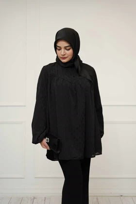 شومیز اشکی مشکی پناه