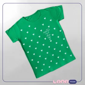 تیشرت قلبی (رنگبندی کامل)