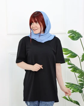 تیشرت بیسیک یقه گرد 0864