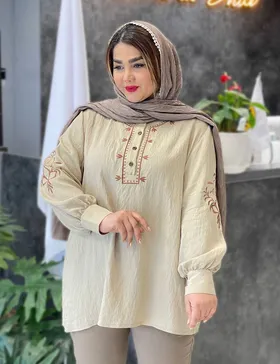 شومیز پلاس گلرخ کد : 100259