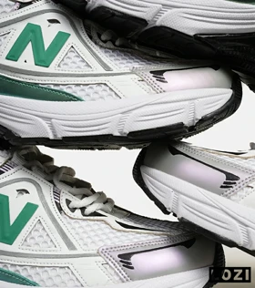 کفش کتانی مردانه و زنانه سفید سبز NEW BALANCE 1064 V.2