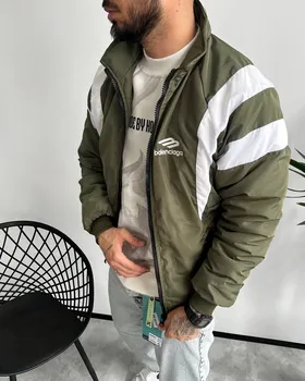 بادگیر BALENCIAGA داخل خز سبز