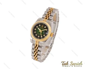 ساعت رولکس زنانه صفحه سبز Rolex-3725-L