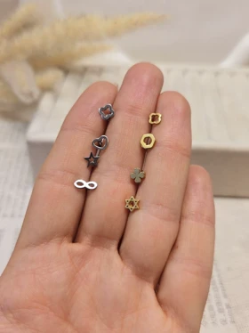 پیرسینگ گوش استیل