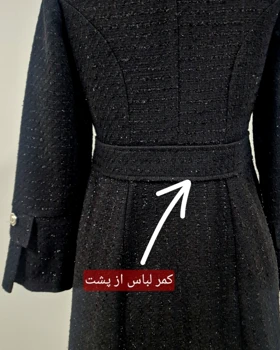 پالتو فلورا مشکی