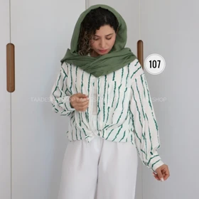 شومیز زنانه مدل بلوبری