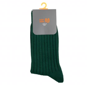 جوراب جوپا ساق‌دار مردانه نخی کبریتی _ سبز ساکر امنتو