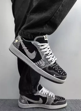 کتانی مردانه vodo طوسی مشکی