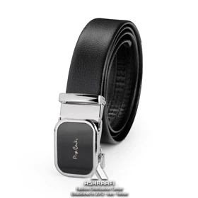 کمربند مردانه چرم Pierre Cardin Leather Ratchet Belt BL32