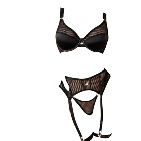 ست زنبوری رنگ مشکی برند الیزا کد 9035