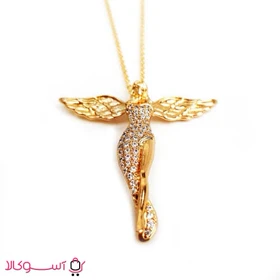 گردنبند زنانه ژوپینگ طرح فرشته کد 1231