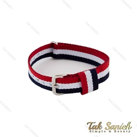 بند ساعت دنیل ولینگتون زنانه برزنتی فرانسه نقره ای DW-Strap-4827-L