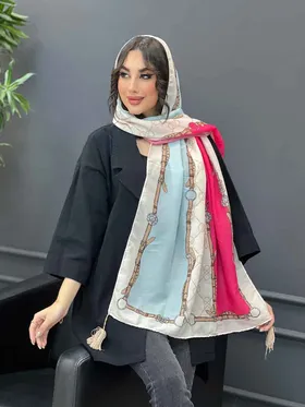 شال طرح کمربندی
