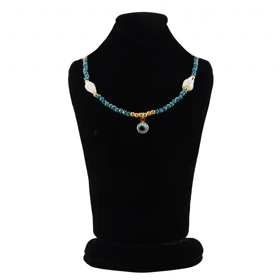 گردنبند زنانه طرح چشم نظر