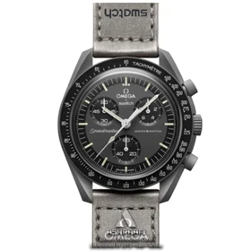 ساعت امگا سواچ طوسی Omega x Swatch Speedmaster MER-M3
