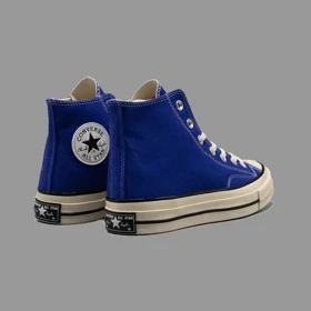 کانورس 1970 آبی کاربنی ساق‌دار Converse 1970s Lake Blue Hightop