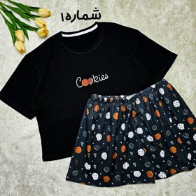 ست کراپ شورتک خوراکی ها کد 812